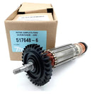 Induzido Para Esmerilhadeira Ga4530 517648-6 Makita